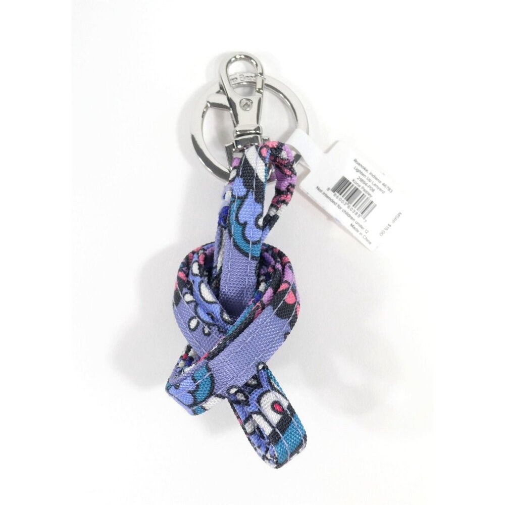 Vera Bradley Kona Paisley Lighten Up Lanyard NWT - Picture 2 of 2
